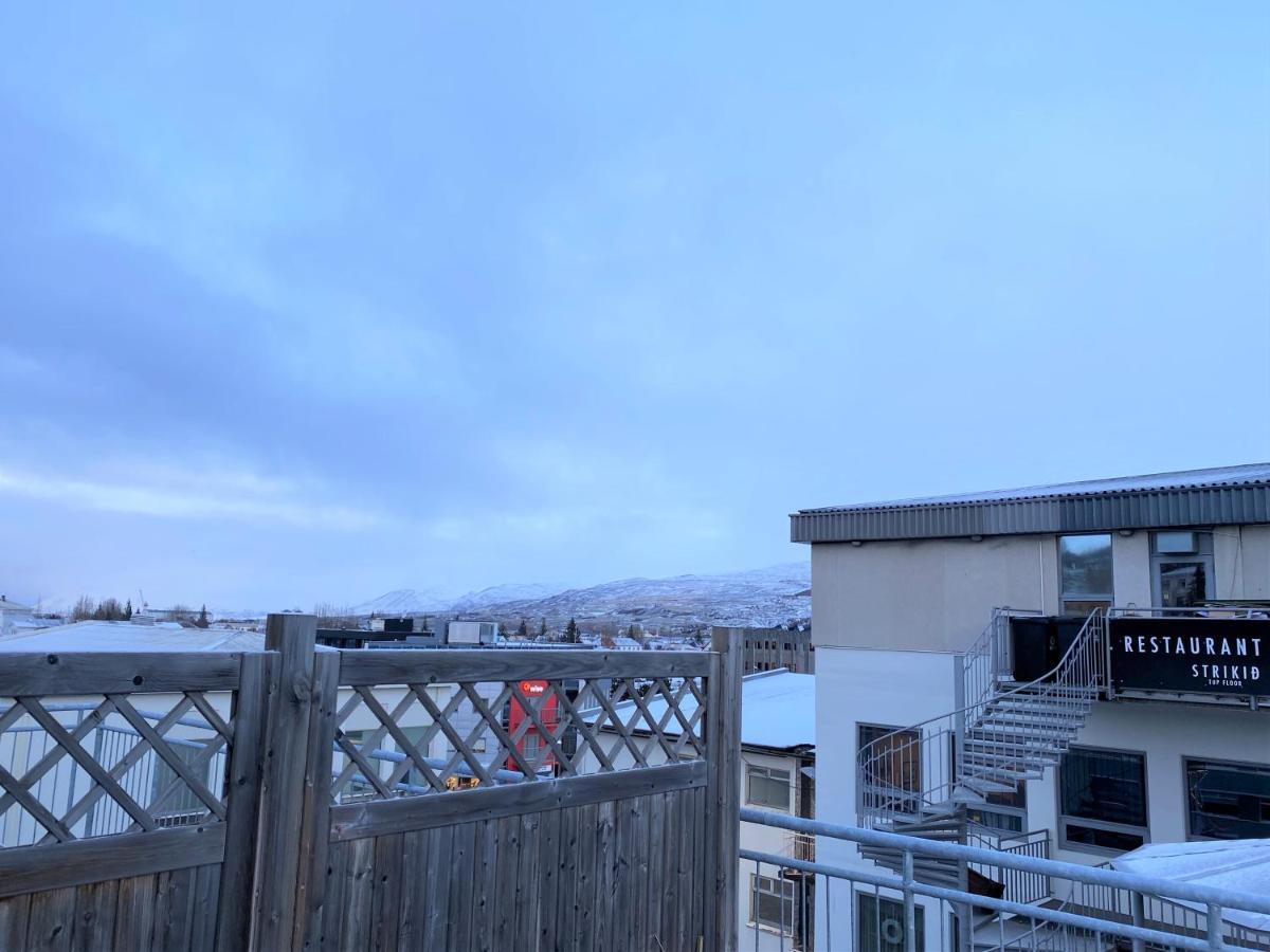 Apartament Penthouse On The Main Street, Town Center Akureyri Zewnętrze zdjęcie